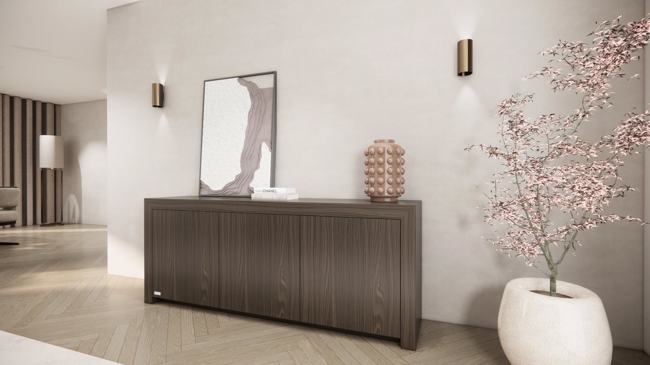 Bezos Dressoir 3-deurs Staand Eiken