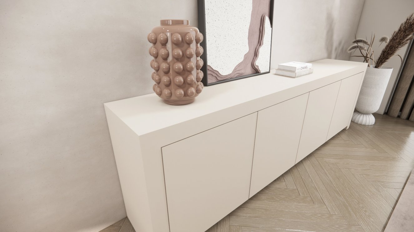 Bezos Dressoir 4-deurs Staand