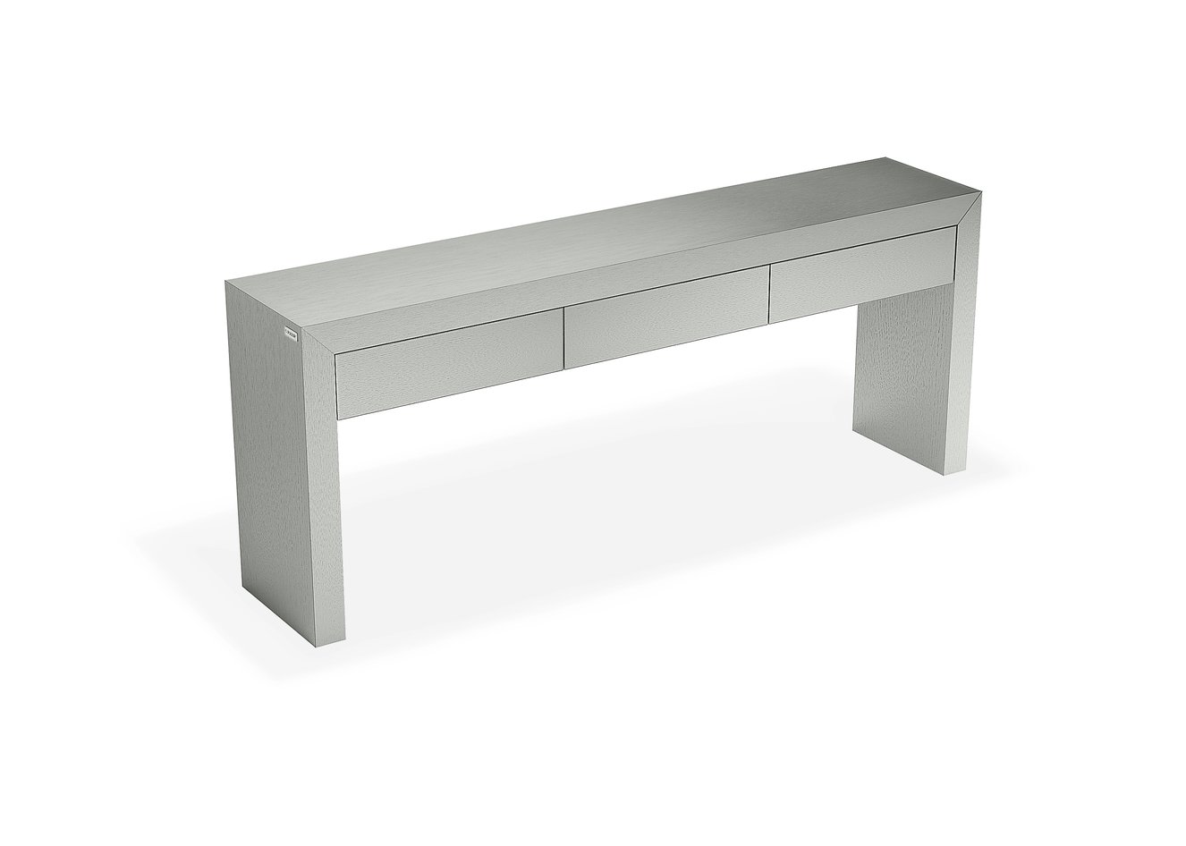 Bezos Sidetable 3-lades Rechthoekig Eiken