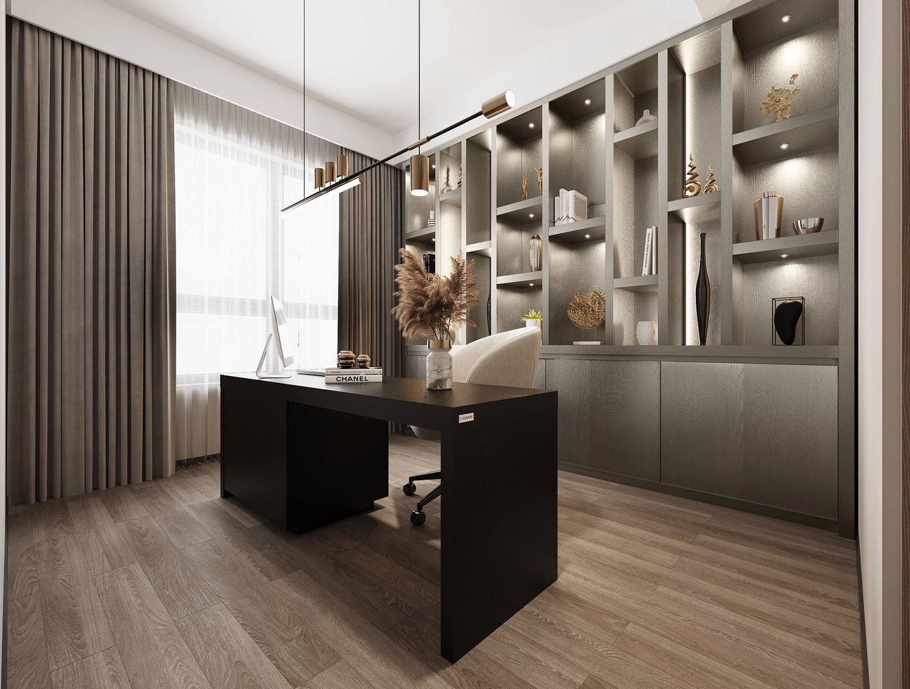 Brooklyn Vakkenkast Superior-size 270-300	cm Eiken