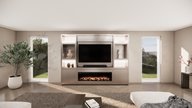 Cole Cinewall Queen-size 280-340 cm Eiken British Fires 160CM