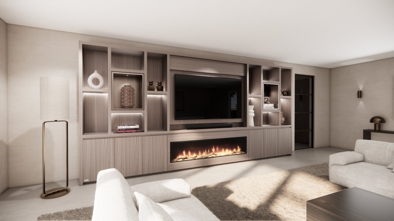 Cinewall	Cole Royal-size 420-480	cm Eiken Dimplex