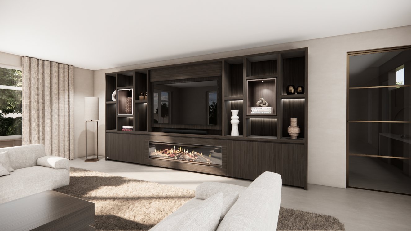 Cinewall	Cole Royal-size 420-480	cm Eiken Kalfire	E-ONE