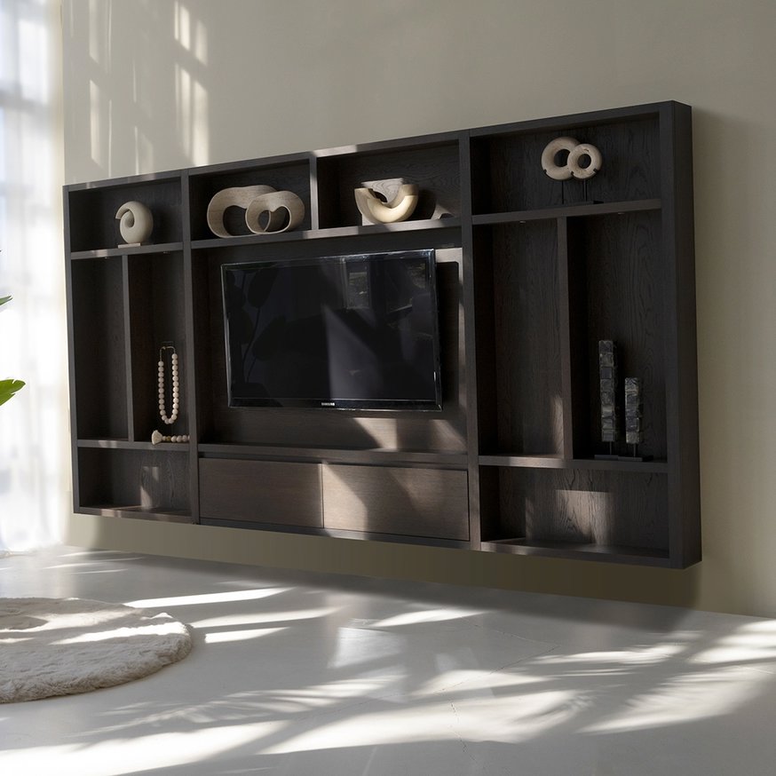 Cinewall	Como Hangend Eiken Grande b330xh180cm