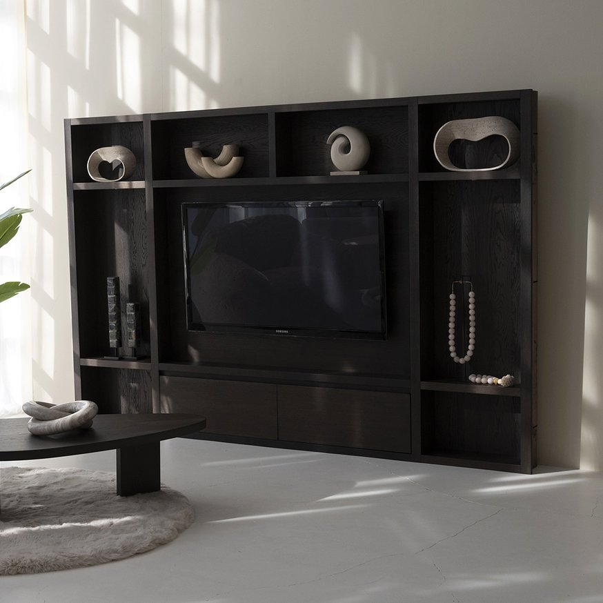 Cinewall	Como Hangend Eiken Piccolo b270xh180cm