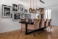 Eettafel Cox | Eiken | RAL 9005