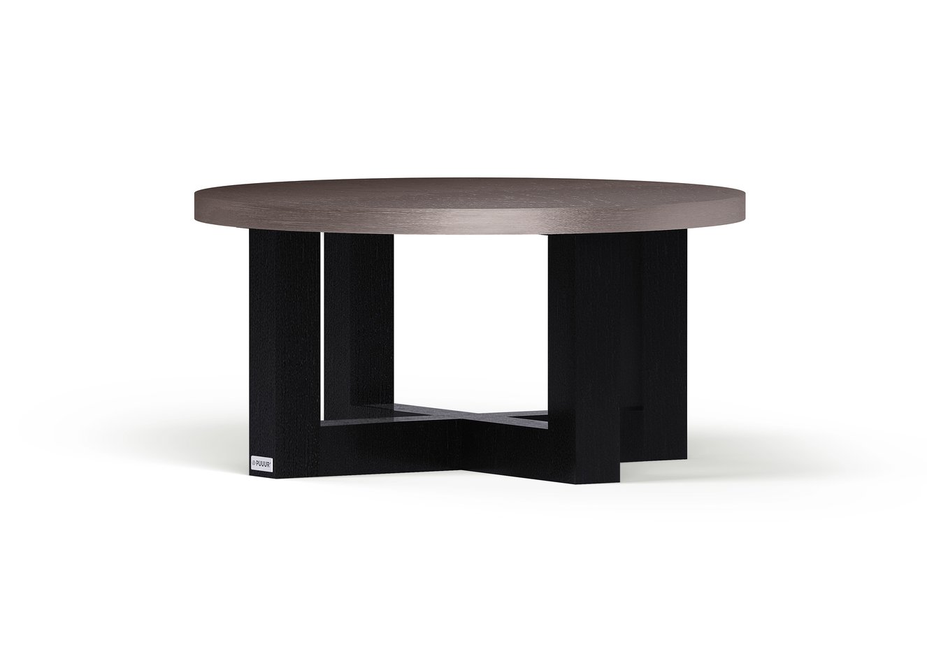 Cox Salontafel Rond Eiken