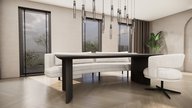Demi lune Eettafel Rechthoekig Eiken | PUUUR