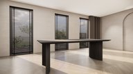 Demi lune Eettafel Rechthoekig Eiken | PUUUR