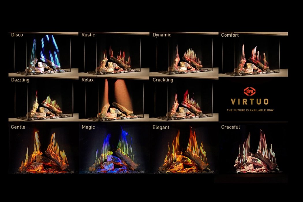 DRU	75 Front Elektrische Haard Virtuo