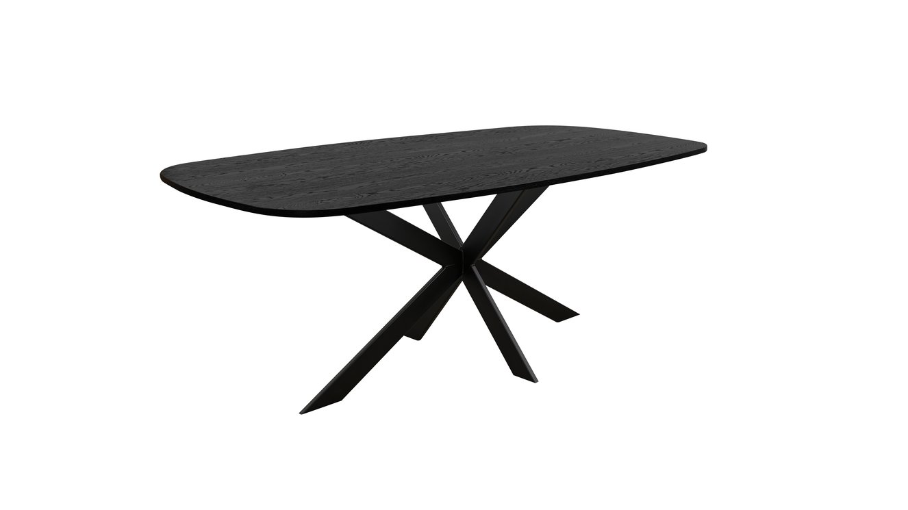 Duce Eettafel Deens	Ovaal Eiken