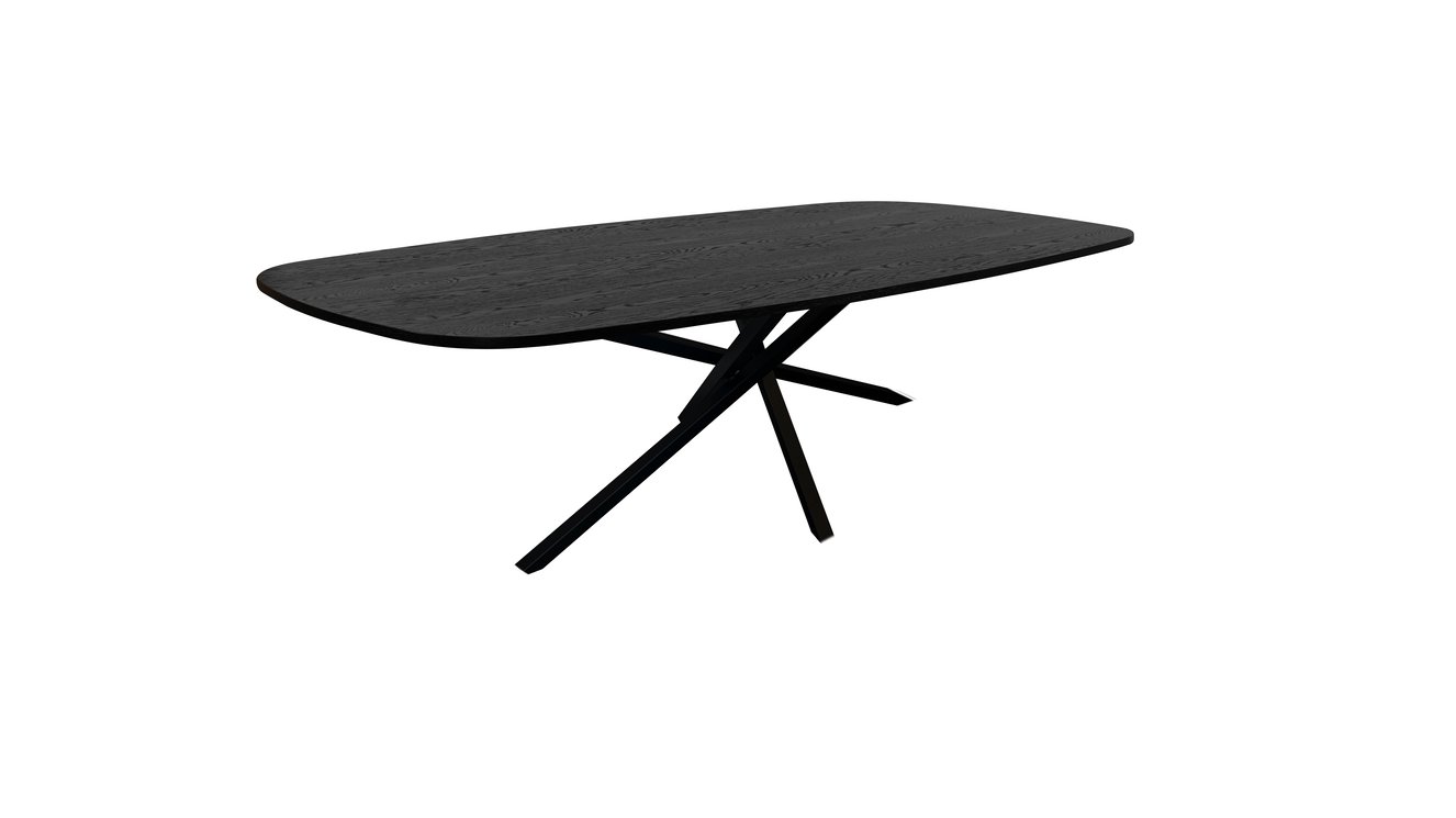 Duce Eettafel Deens	Ovaal Eiken