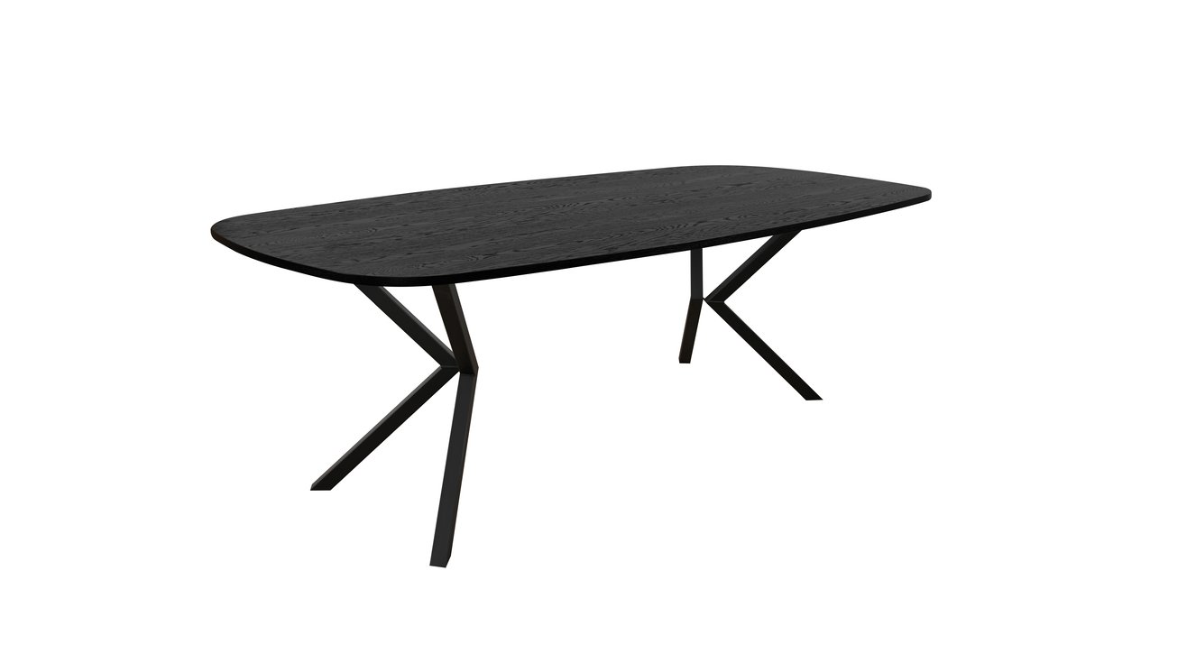 Duce Eettafel Deens	Ovaal Eiken