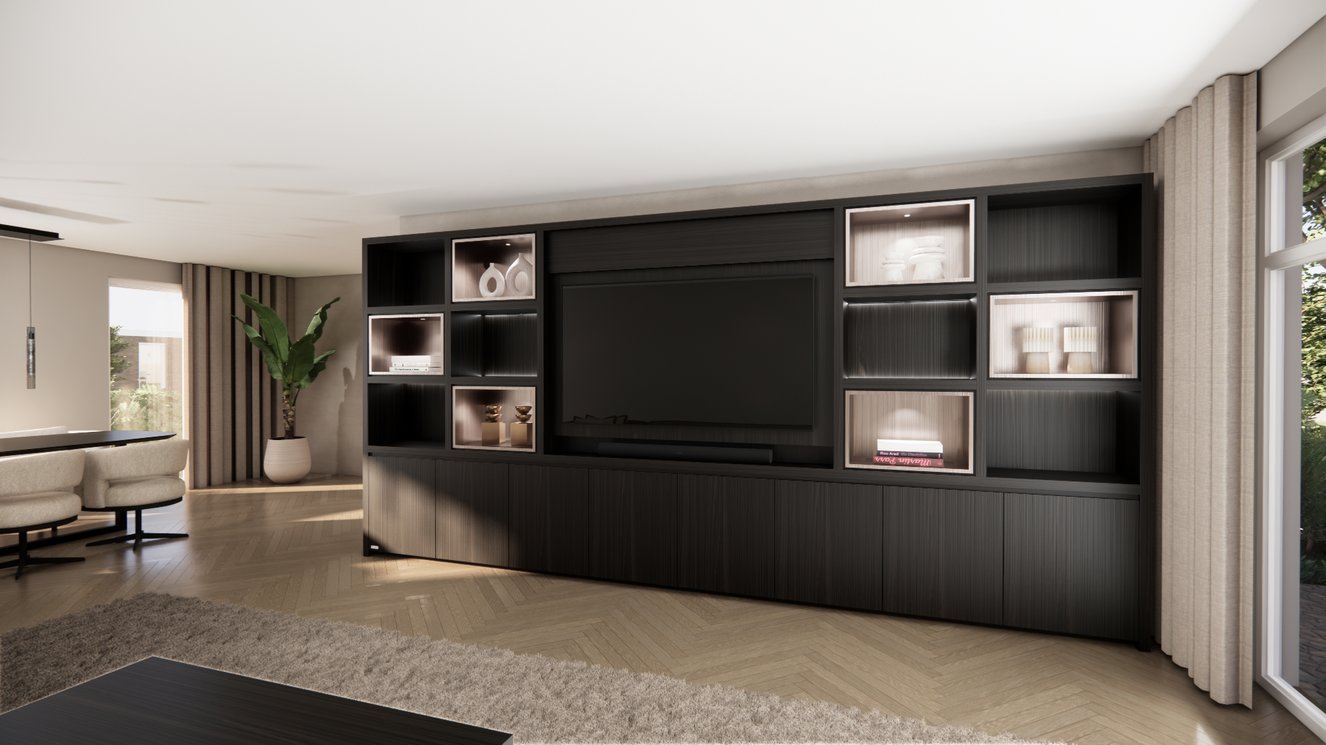 Cinewall	Emily Royal-size 420-480	cm Eiken