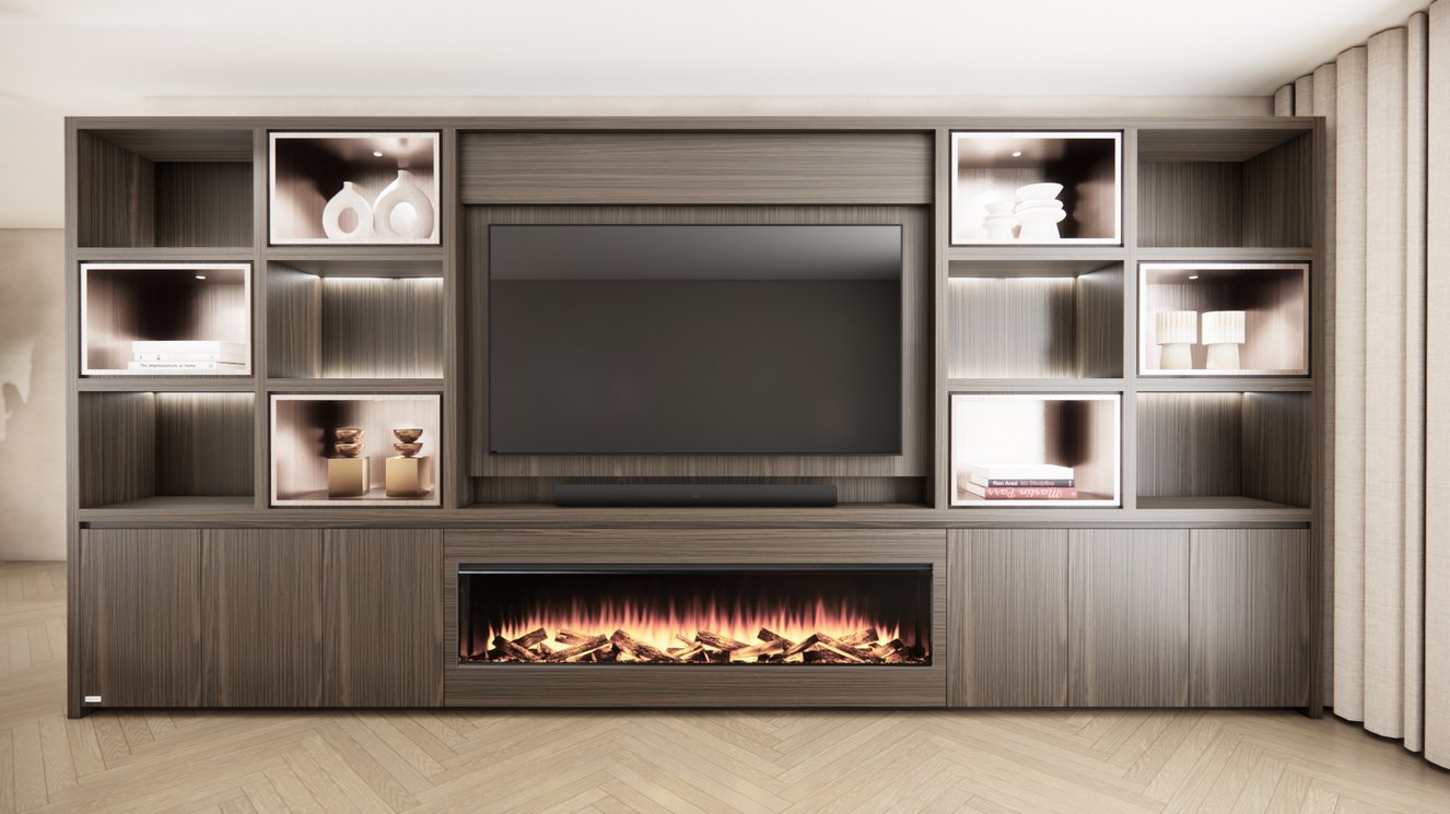 Cinewall	Emily Royal-size 420-480	cm Eiken British	Fires