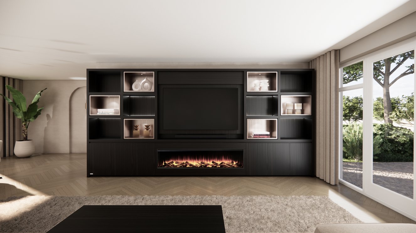 Cinewall	Emily Royal-size 420-480	cm Eiken British	Fires