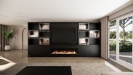 Emily Cinewall Royal-size 420-480 cm Eiken Dimplex