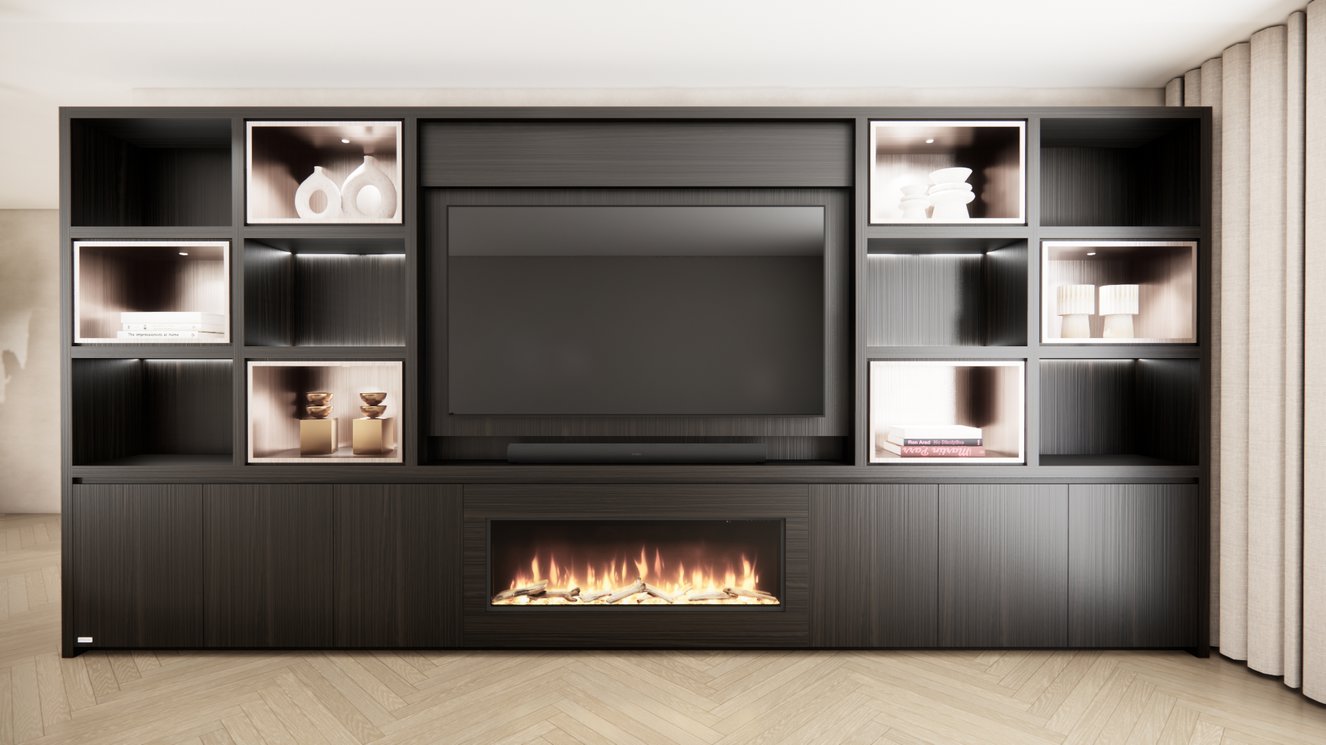 Emily Cinewall Royal-size 420-480	cm Eiken Dimplex