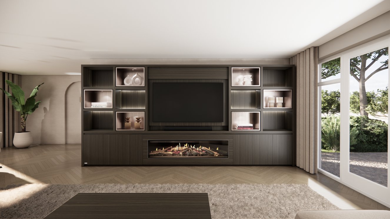 Cinewall	Emily Royal-size 420-480	cm Eiken Kalfire	E-ONE