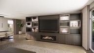 Emily Cinewall Royal-size 420-480 cm Eiken Kalfire E-65
