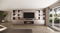 Emily Cinewall Royal-size 420-480 cm Eiken Kalfire E-65