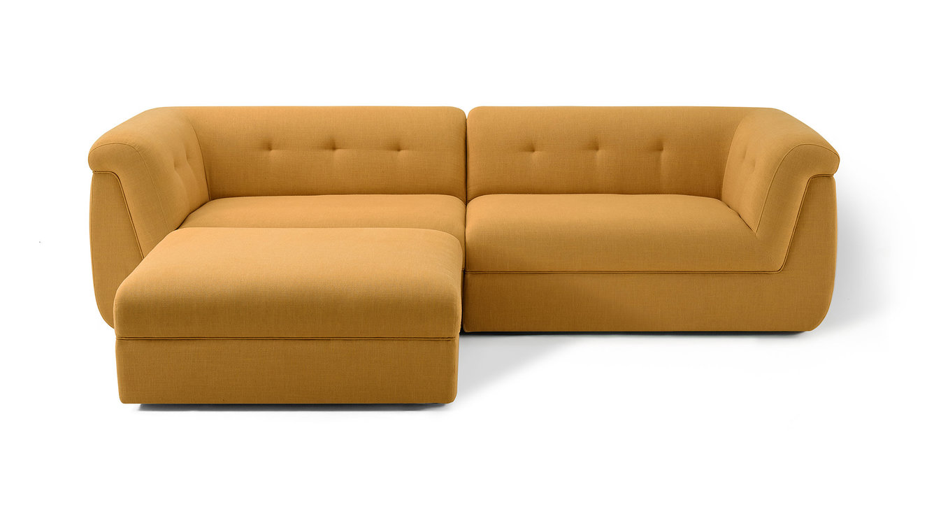 Esan Marigold Bank L + R + Ottoman
