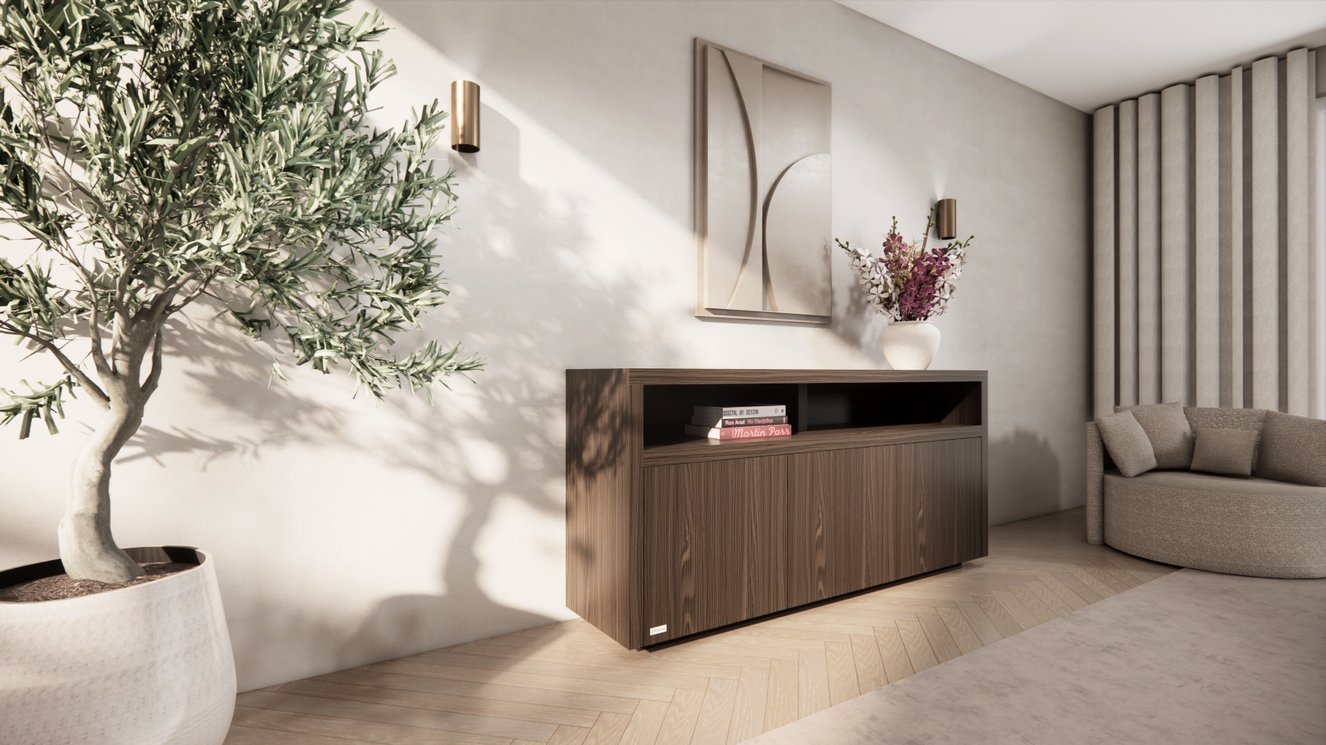 Ferrero Dressoir 3-deurs Staand Eiken