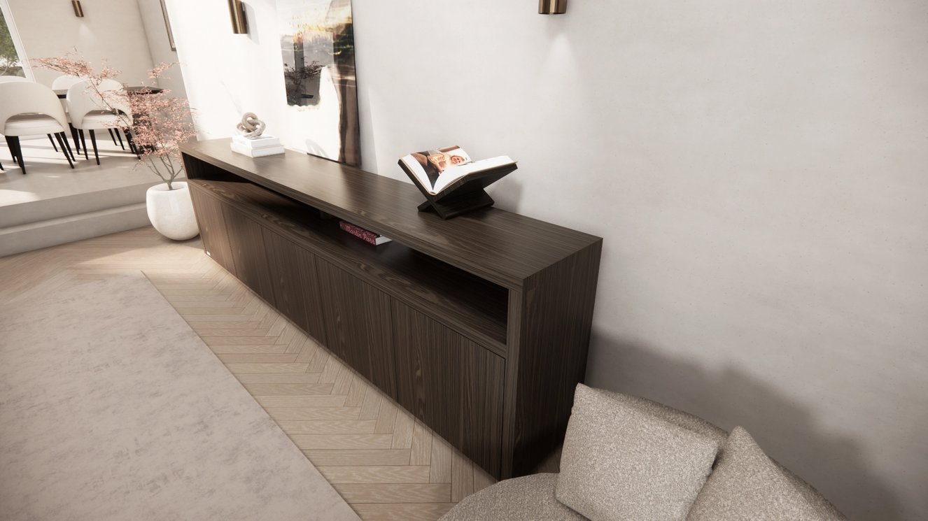 Ferrero Dressoir 5-deurs Staand Eiken