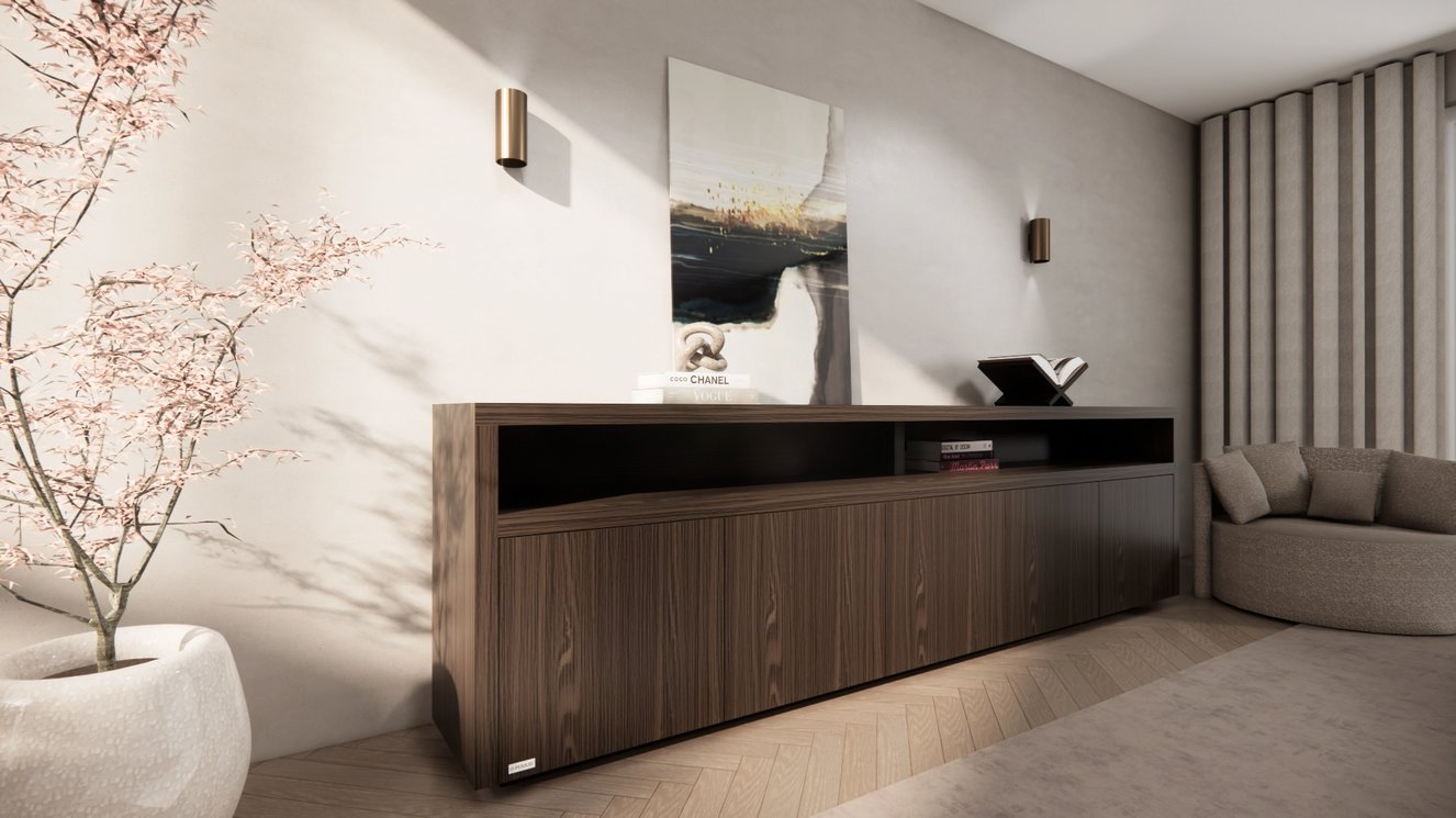 Ferrero Dressoir 5-deurs Staand Eiken