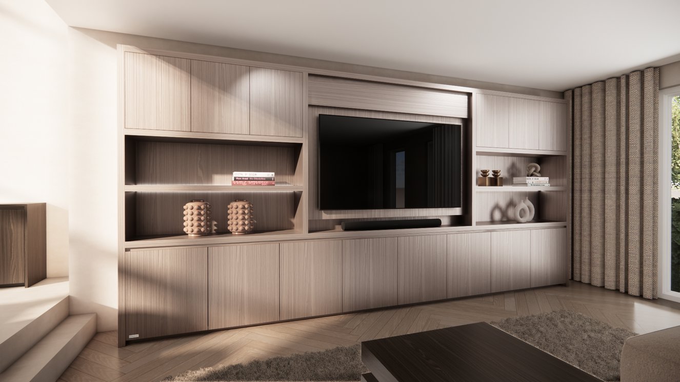 Franklin Cinewall Royal-size 420-480	cm Eiken