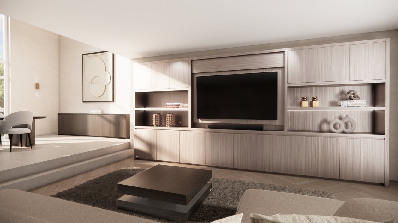 Franklin Cinewall Royal-size 420-480	cm Eiken