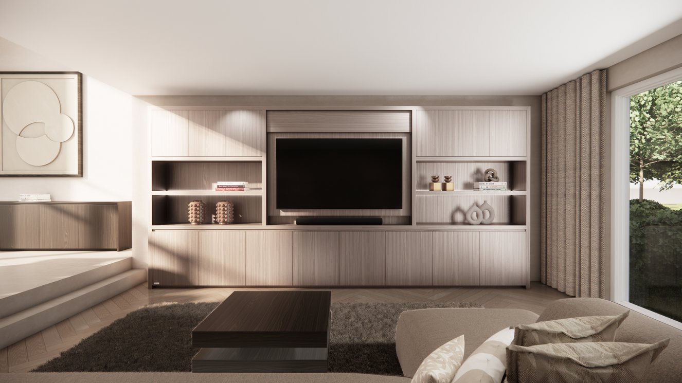 Franklin Cinewall Royal-size 420-480	cm Eiken