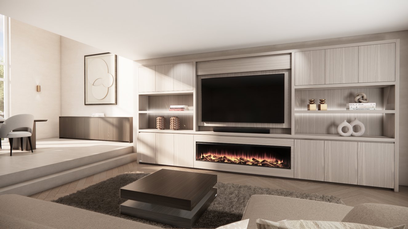 Cinewall	Franklin Royal-size 420-480	cm Eiken British	Fires