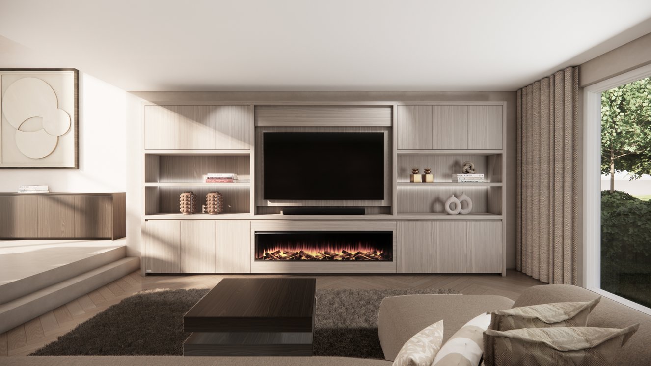 Cinewall	Franklin Royal-size 420-480	cm Eiken British	Fires