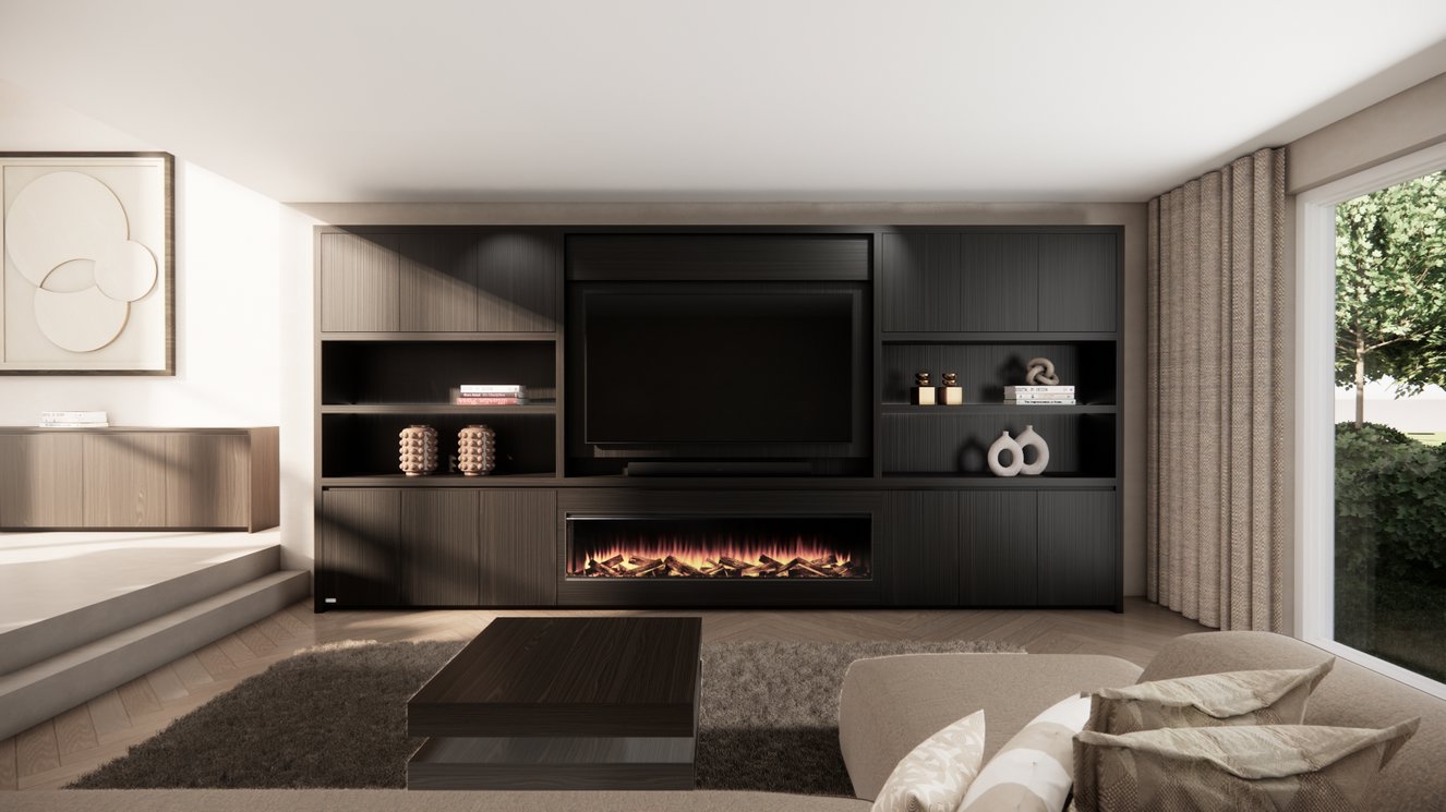 Cinewall	Franklin Royal-size 420-480	cm Eiken British	Fires