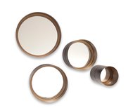 Set van 4 spiegels voor aan muur