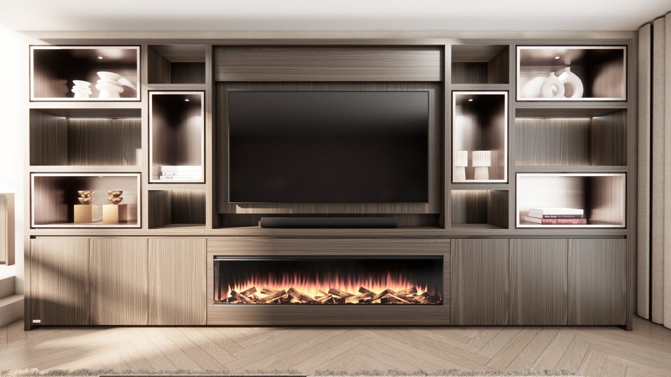 Cinewall	Gatsby Royal-size 420-480	cm Eiken British	Fires