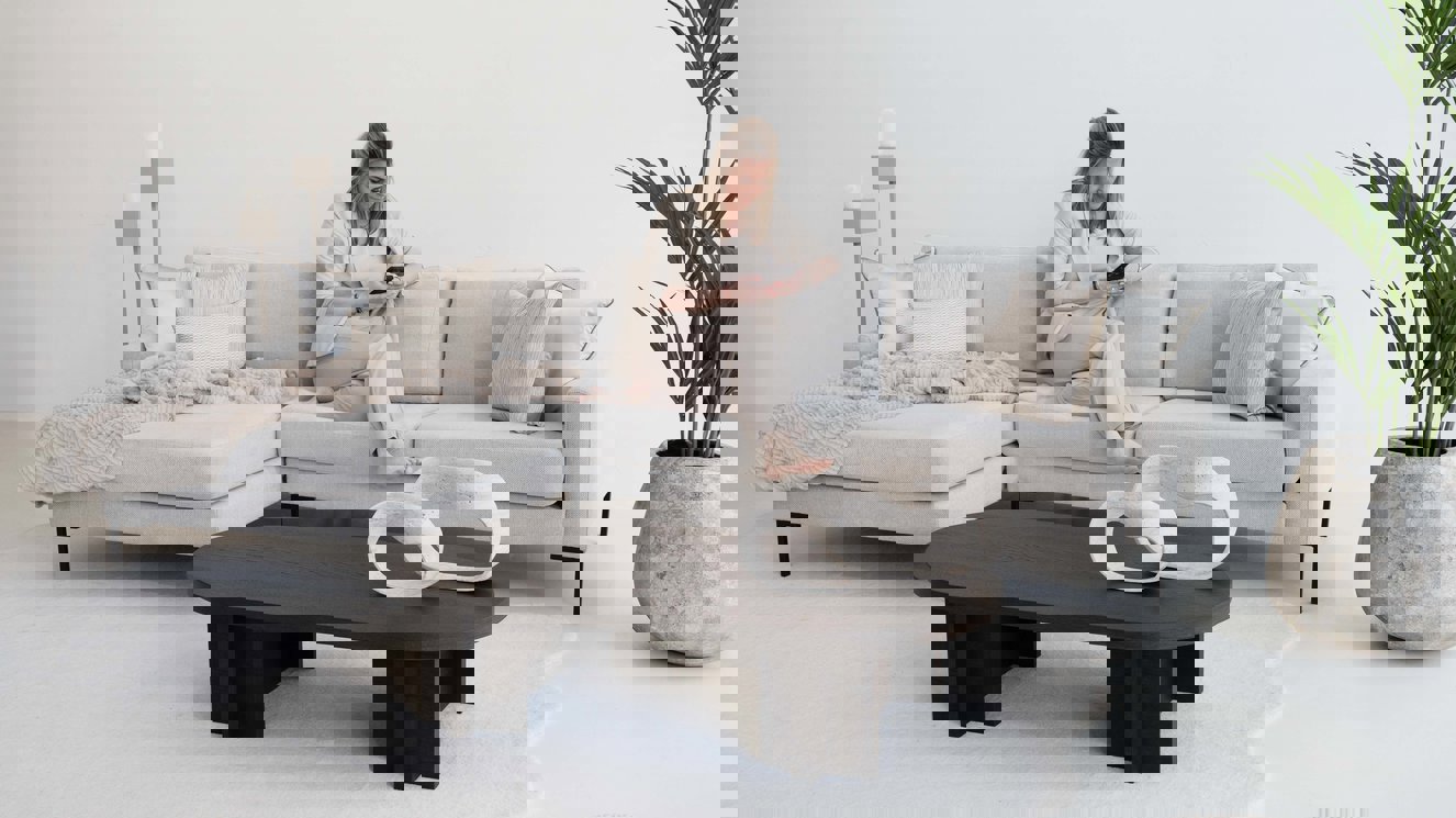 Genova Salontafel Half Ovaal Eiken