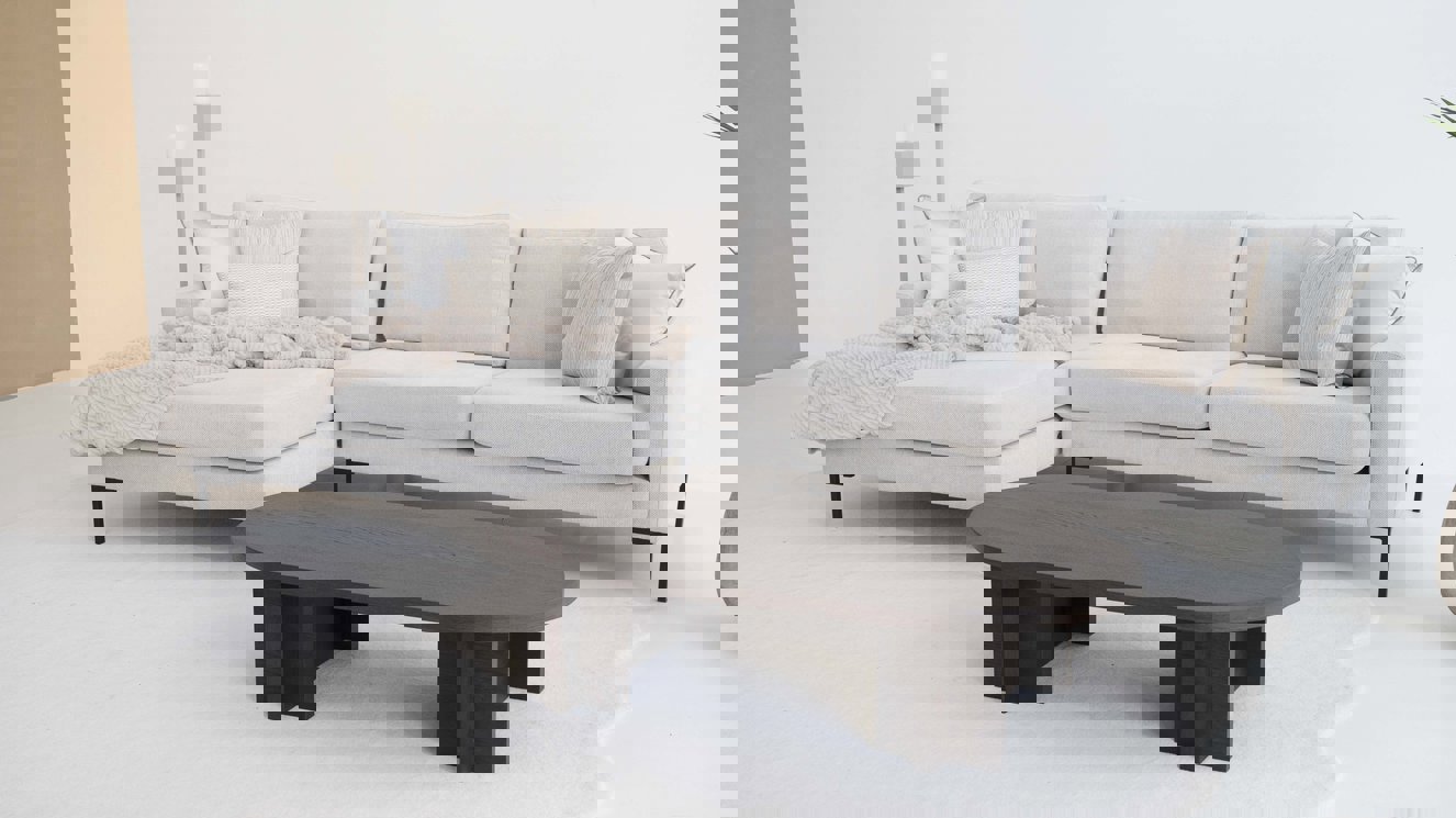 Genova Salontafel Half Ovaal Eiken