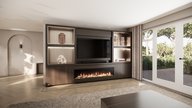 Grace Cinewall King-size 350-410 cm Eiken British Fires 1600