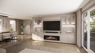 Grace Cinewall King-size 350-410 cm Eiken Kalfire E-SERIE E65