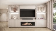 Grace Cinewall King-size 350-410 cm Eiken Kalfire E-SERIE E65