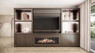 Grace Cinewall King-size 350-410 cm Eiken Kalfire E-SERIE E65