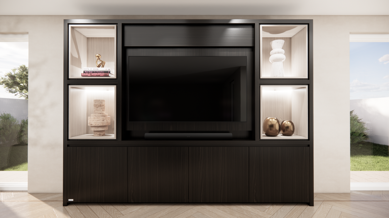 Cinewall	Grace Queen-size 280-340	cm Eiken