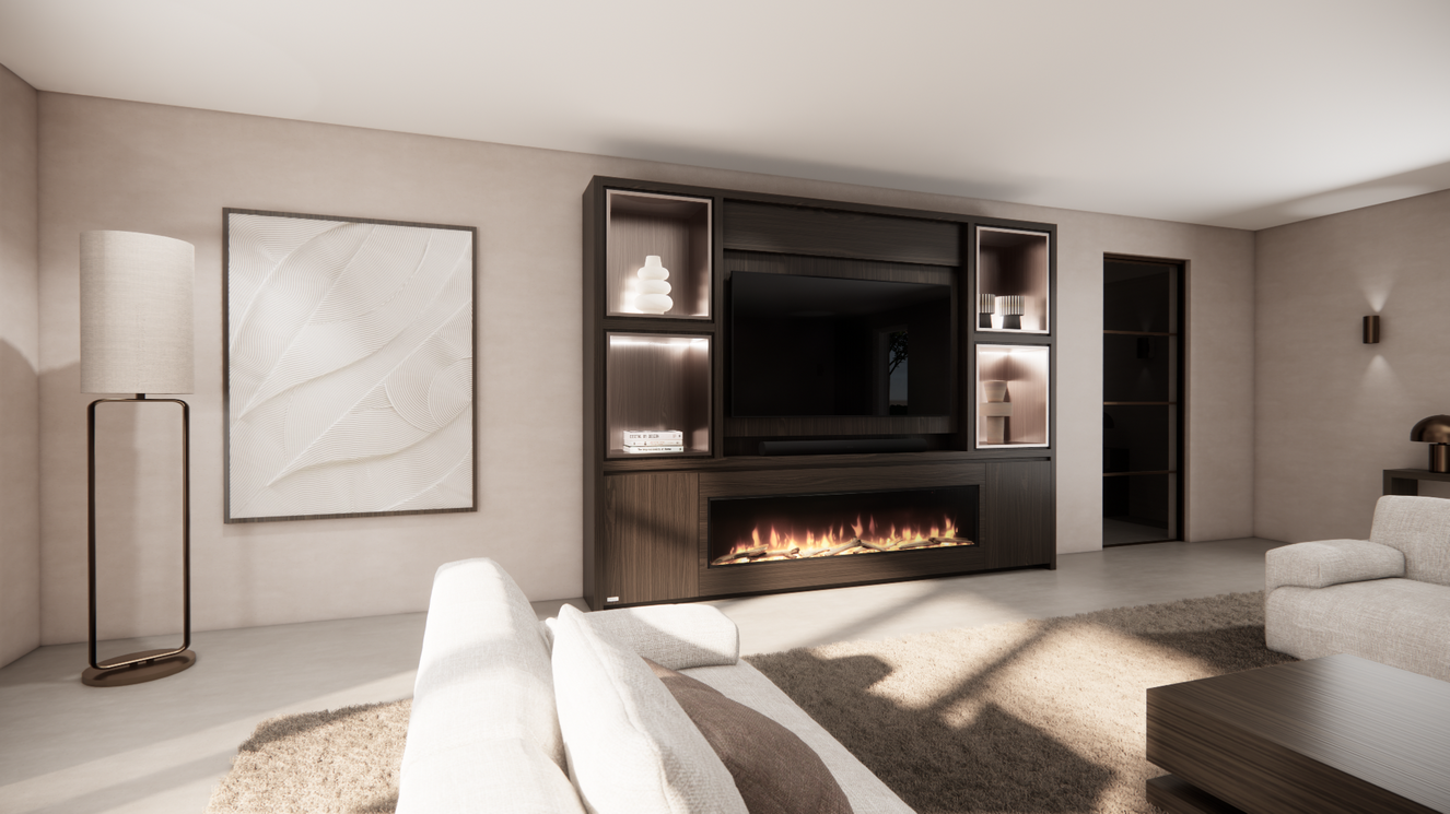 Cinewall	Grace Queen-size 280-340	cm Eiken Dimplex