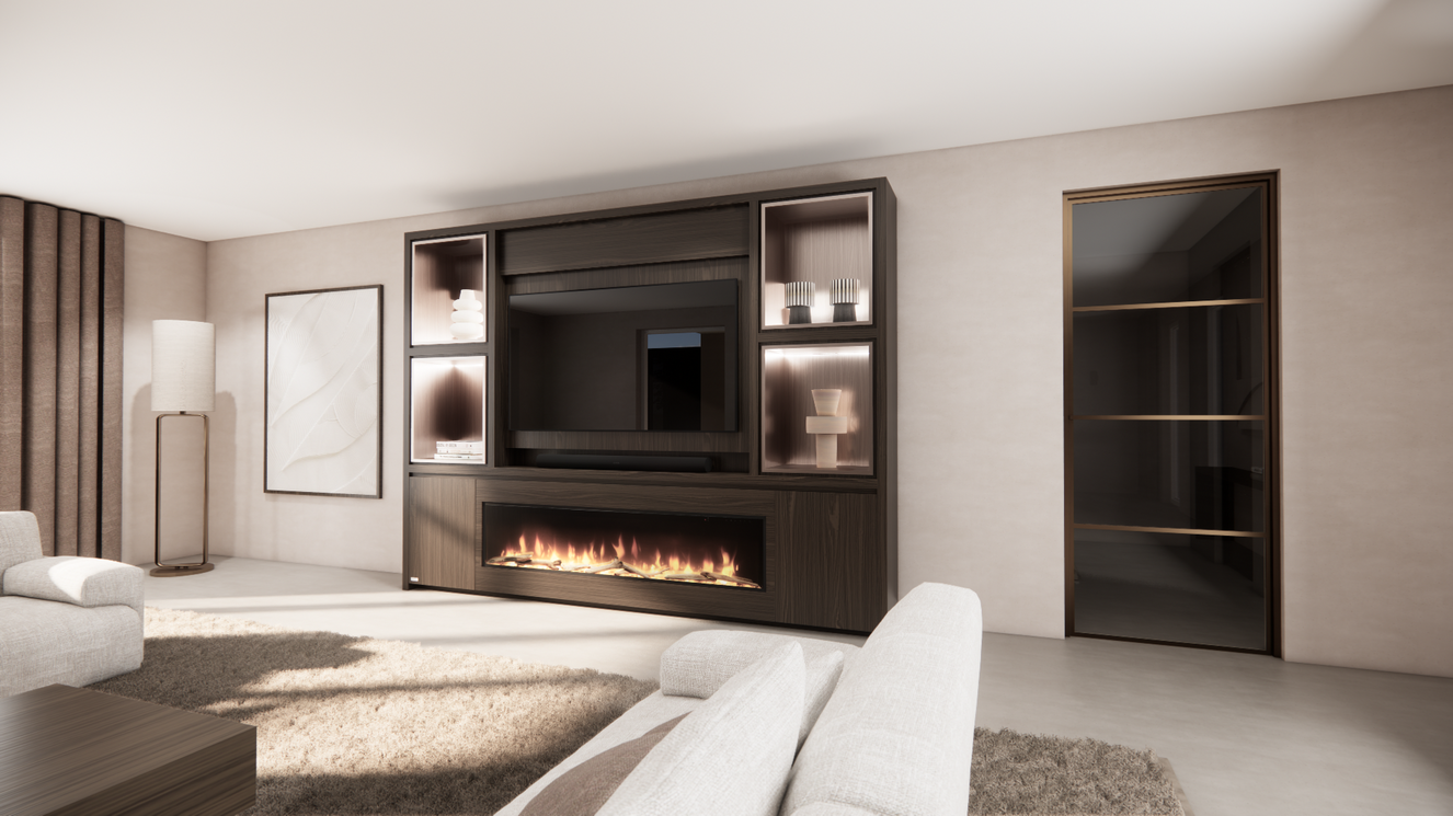 Cinewall	Grace Queen-size 280-340	cm Eiken Dimplex