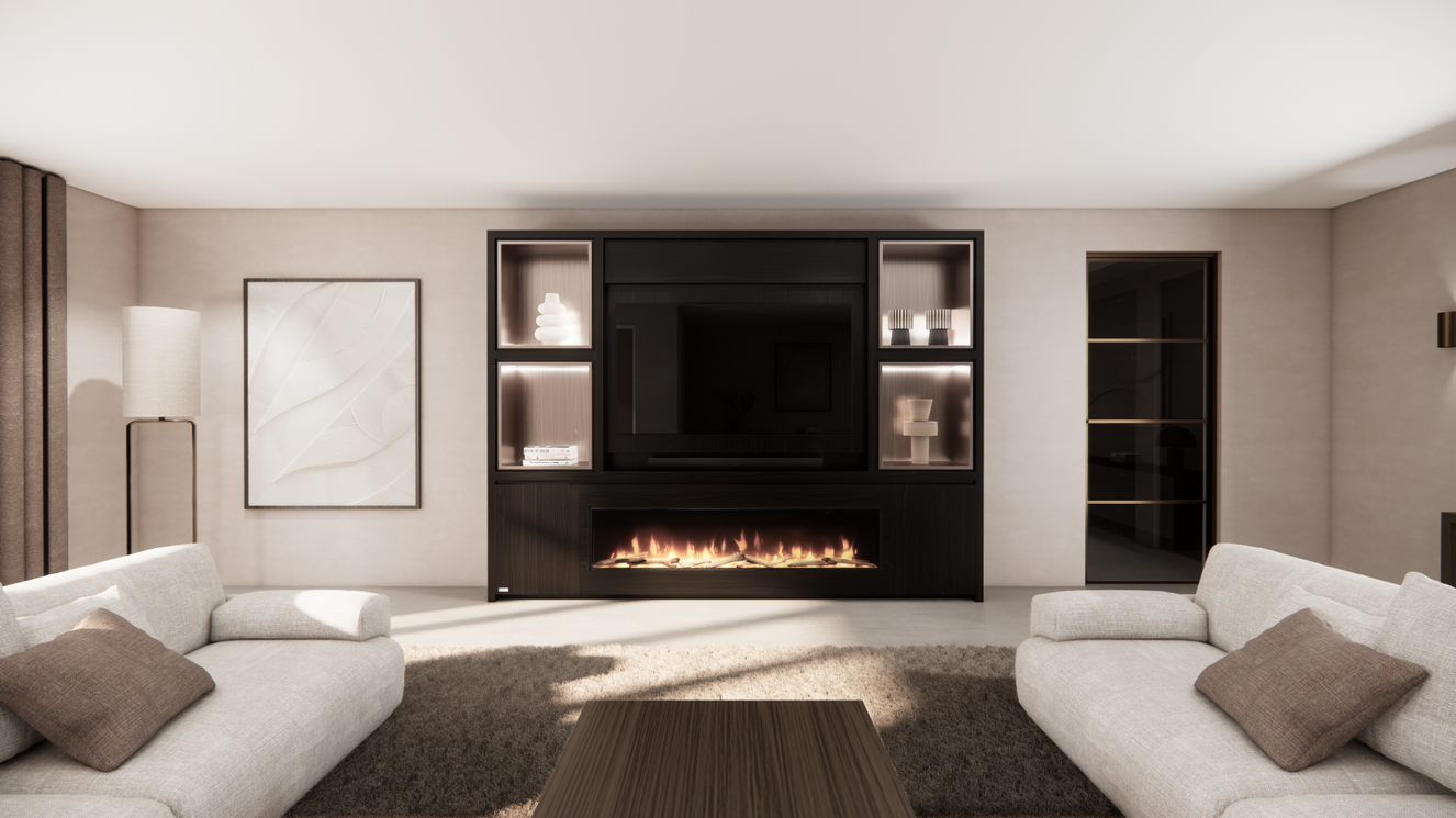 Cinewall	Grace Queen-size 280-340	cm Eiken Dimplex