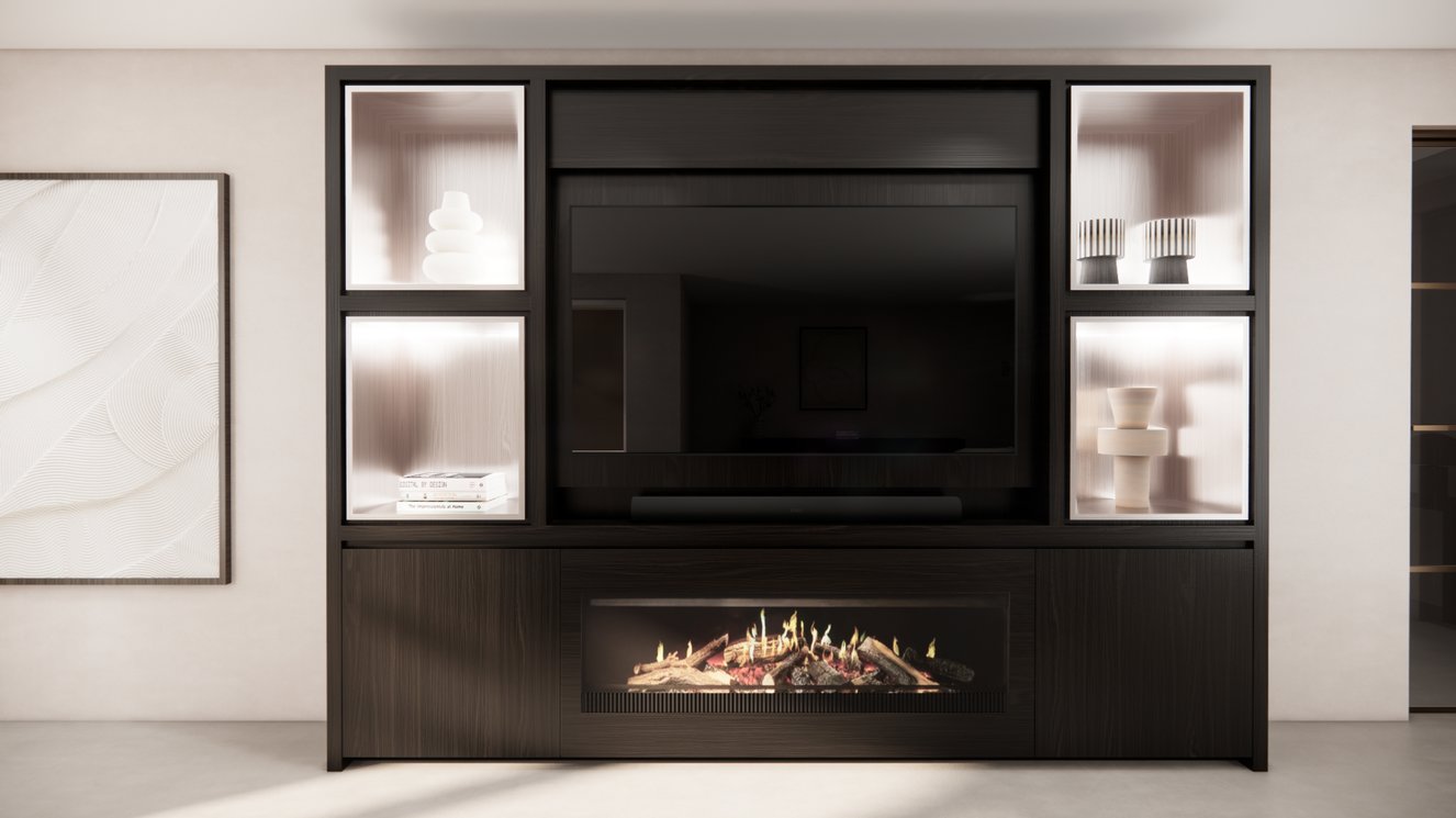 Cinewall	Grace Queen-size 280-340	cm Eiken Kalfire	E-SERIE