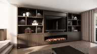Graham Cinewall Royal-size 420-480 cm Eiken British Fires