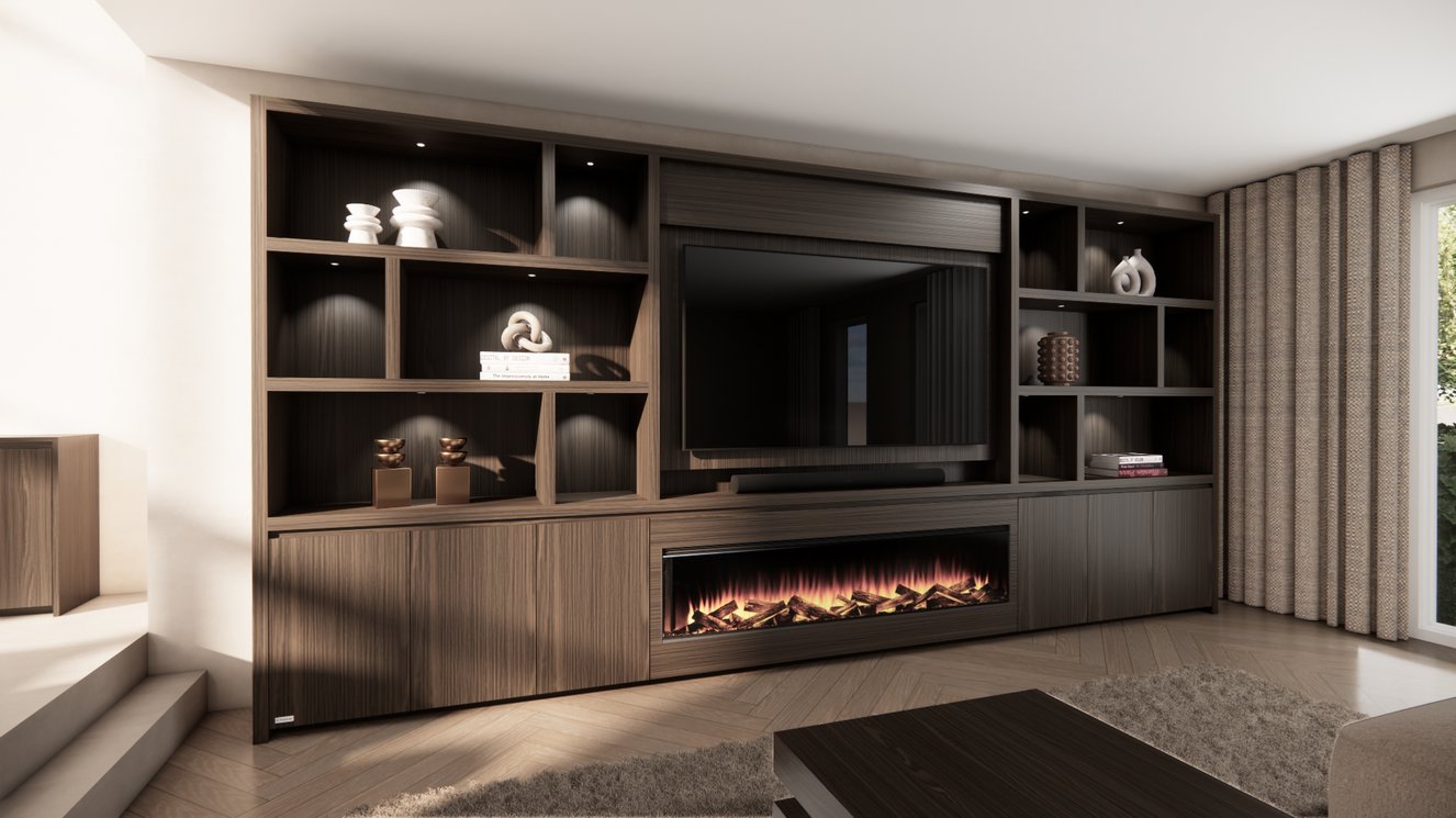 Cinewall	Graham Royal-size 420-480	cm Eiken British	Fires